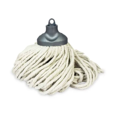Refil para Rodo Mop Mopinho Redondo Algodão 190gr Ponta Cortada Nobre 28787