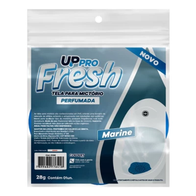 Tela Filtrante Perfumado para Mictório Nobre Up-Pro Fresh Marine Azul 41396