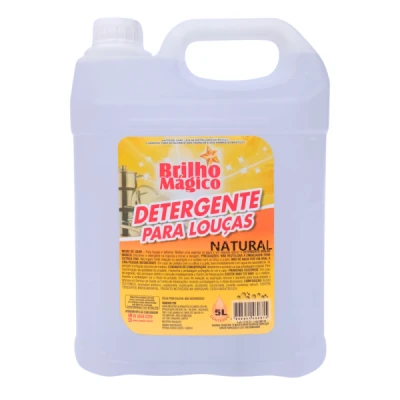 Detergente Líquido Bombona 5 Litros AMDM Brilho Mágico Natural