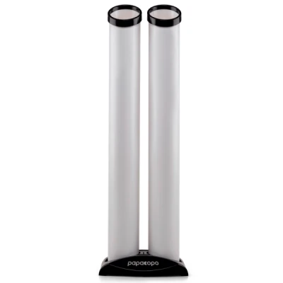 Dispenser Lixeira Coletora para Copo Descartável Base + 2 Tubos Água 180/200ml Nobre 33750