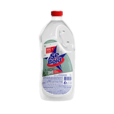 Desinfetante Bactericida & Germicida Frasco 2 Litros Sebold Eucalipto 0377