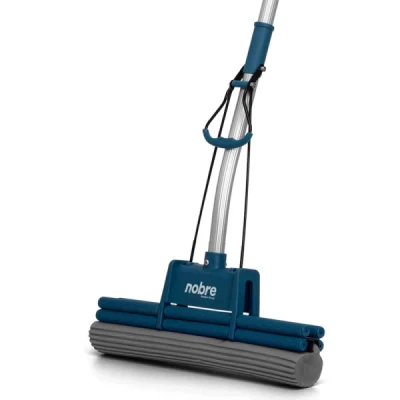 Rodo Mop Sintético 38cm com Cabo Espremedor Grande Nobre 25475
