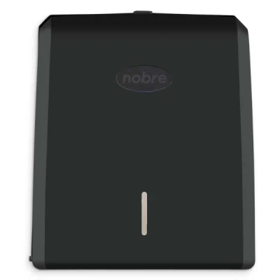 Dispenser para Papel Toalha Interfolhado Nobre Classic Preto 60327