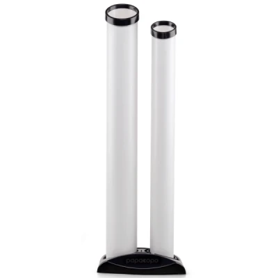 Dispenser Lixeira Coletora para Copo Descartável Base + 2 Tubos Água & Café Nobre 33751