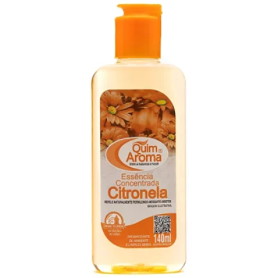 Aromatizante Ambiental Frasco 140ml Quim Aroma Essência Cintronela 10-12