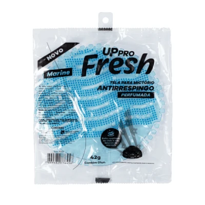 Tela Filtrante Perfumado para Mictório Nobre Up-Pro Fresh Antirrespingo Marine Azul 41400