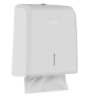 Dispenser para Papel Toalha Interfolhado Nobre Classic Branco/Preto 39999