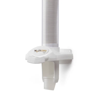 Dispenser para Copo Plástico  50ml Nobre Multicopo Branco 32298