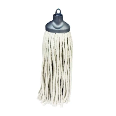 Refil para Rodo Mop Mopinho Redondo Algodão 190gr Ponta Cortada Nobre 28787