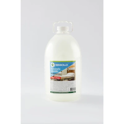 Sabonete Líquido Bombona 5 Litros Sebold PEAD Antisséptico com Triclosan 0260