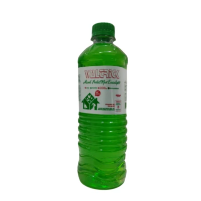 Alcool Líquido 46,0 INPM Frasco 500ml Aroma de Eucalipto Waltrick