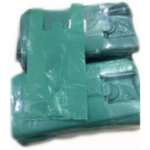 Sacola Plástica Verde Premium Reextruturada 50x60 Fardo 3,0kg Embrast
