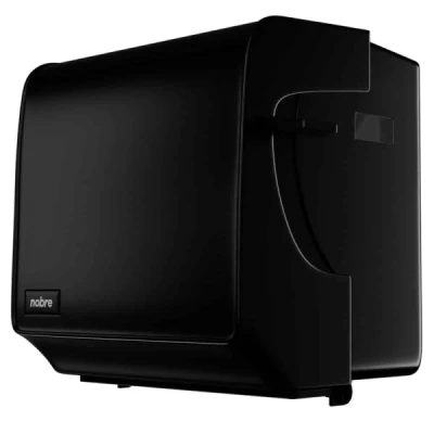 Dispenser para Papel Toalha Bobina Alavanca Nobre Brave Preto 58161