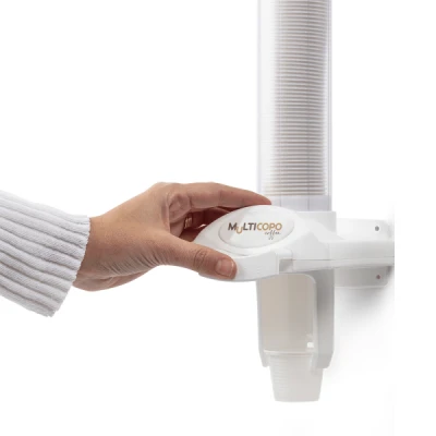 Dispenser para Copo Plástico  50ml Nobre Multicopo Branco 32298