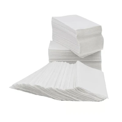 Toalha de Papel Interfolhado (100% Celulose) (20x21cm) 20gr Pacote C/1000 Folhas (Celulose - Branco Simples) Bello Papeis 0019