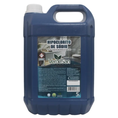 Cloro-Ativo para Limpeza Bombona 5 Litros Verdesan (12% Hipoclorito)