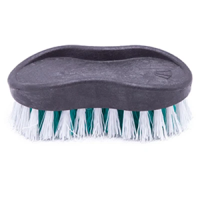 Escova Nylon para Roupas Oval Base Plástica Bicolor Perovinha 397