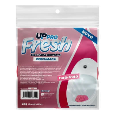 Tela Filtrante Perfumado para Mictório Nobre Up-Pro Fresh Morango Rosa 41399