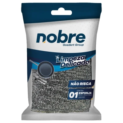 Esponja para Limpeza Esfregão de Aço Nobre Limpeza Delicada 31226