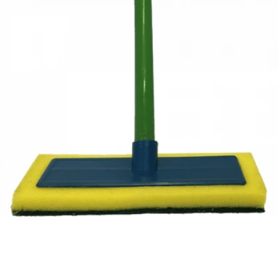 Rodo Plástico Espuma 26cm com Fibra Verde Limpa Azulejo com Cabo Perovinha 752