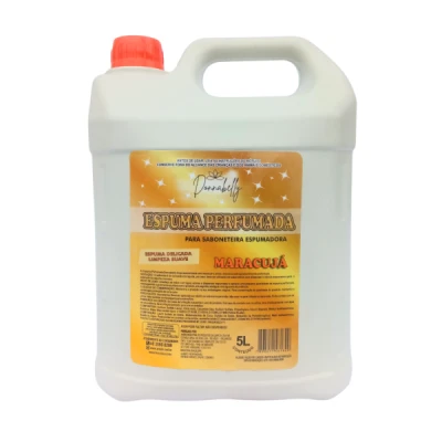 Sabonete Líquido Espuma Perfumado Bombona 5 Litros AMDM DonnaBelly Maracujá