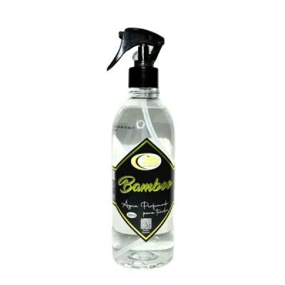 Água Perfumada para Tecidos 500ml com Pulverizador Quim Aroma Bamboo 8504-06