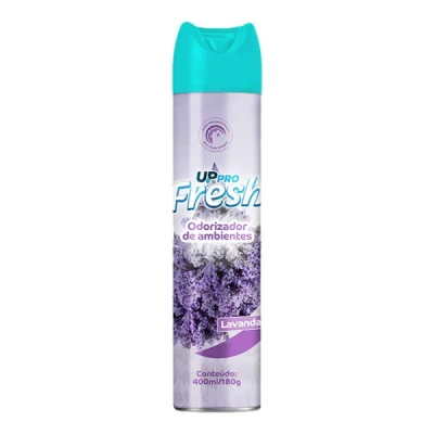 Aromatizante Ambiental Aerosol (Bom Ar) Frasco 400ml Up-Fresh Nobre Lavanda 57211