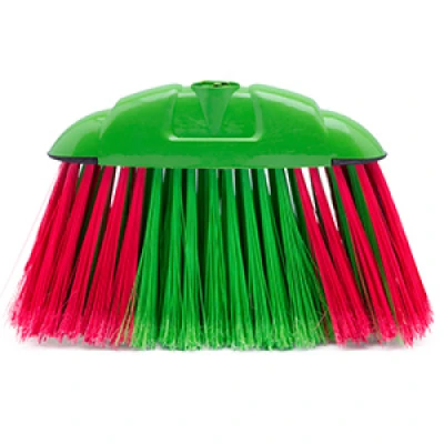 Vassoura Nylon com Cabo Cepo Plástica com Capa Varretudo Perovinha 046