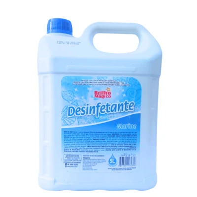 Desinfetante Perfumado Bombona 5 Litros AMDM Brilho Mágico Marine