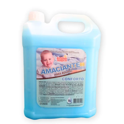 Amaciante Roupas Perfumado Bombona 5 Litros AMDM Brilho Mágico Conforto Azul