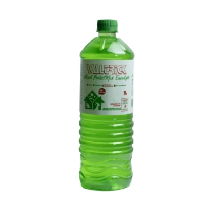 Alcool Líquido 46,0 INPM Frasco 500ml Aroma de Eucalipto Waltrick