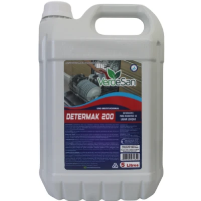 Detergente Líquido Bombona 5 Litros para Máquina Lava-Louças Determak 200 Verdesan 150137