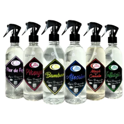 Água Perfumada para Tecidos 500ml com Pulverizador Quim Aroma Alecrim 8502-06