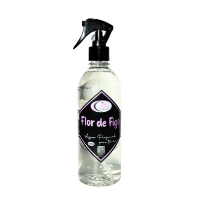 Água Perfumada para Tecidos 500ml com Pulverizador Quim Aroma Flor de Figo 8503-06