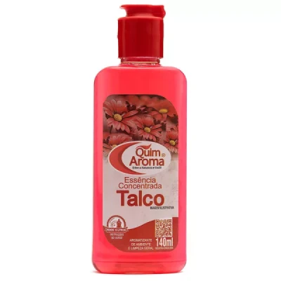 Aromatizante Ambiental Frasco 140ml Quim Aroma Essência Talco 28-12