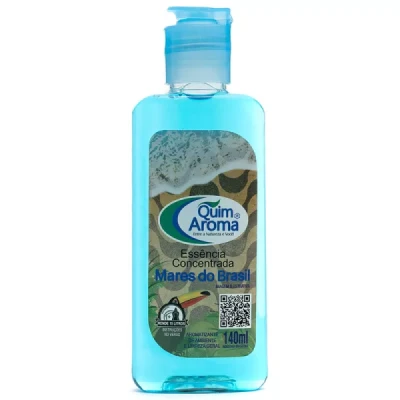 Aromatizante Ambiental Frasco 140ml Quim Aroma Essência Mares Brasil 1258-12