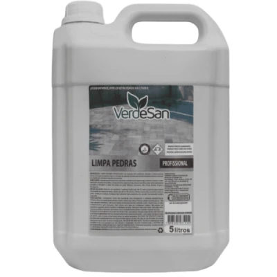 Limpador Limpa-Pedras Bombona 5 Litros Desincrustante com Ácido Profissional Verdesan 150124