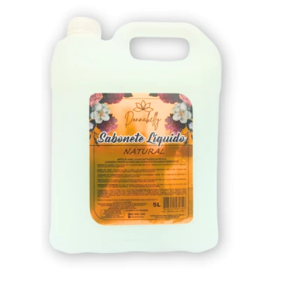 Sabonete Líquido Bombona 5 Litros AMDM DonnaBelly Natural