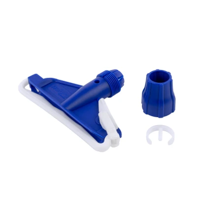 Suporte Plástico para Rodo Mop Umido Loop com Pinça sem Cabo Azul Nobre 41823