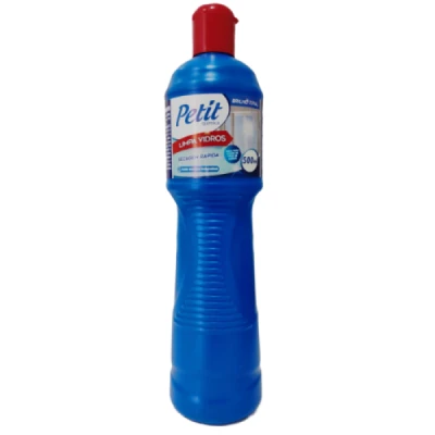 Limpador Limpa-Vidros Frasco 500ml (Secagem Rápida) Petit Química