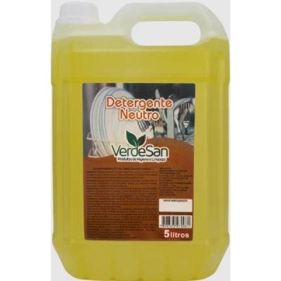Detergente Líquido Bombona 5 Litros Lava-Louças Uso Geral Verdesan - Neutro 010203