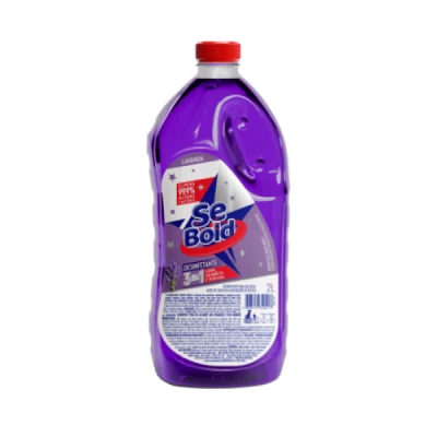 Desinfetante Bactericida & Germicida Frasco 2 Litros Sebold Lavanda 0381