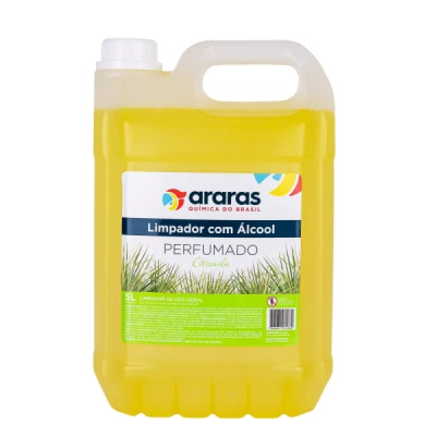 Limpador Perfumado com Álcool Bombona 5 Litros Araras Citronela 500716