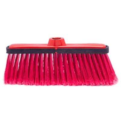 Vassoura Nylon com Cabo Cepo Plástica com Capa Proeza Perovinha 106