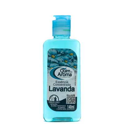 Aromatizante Ambiental Frasco 140ml Quim Aroma Essência Lavanda 21-12