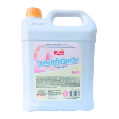 Desinfetante Perfumado Bombona 5 Litros AMDM Brilho Mágico Talco