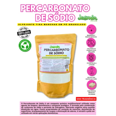 Tira Manchas e Alvejante em Pó Sachet 1kg Percarbornato de Sódio AMDM 1121
