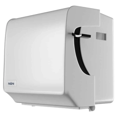 Dispenser para Papel Toalha Bobina Alavanca Nobre Brave Branco 58160